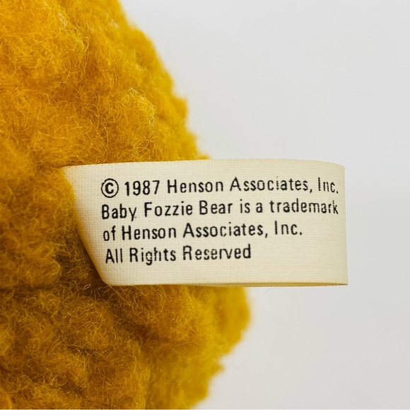 Muppet Babies Vintage Kermit & Fozzie Plush McDonalds 1987 Henson Associates Toy - Picture 5 of 12